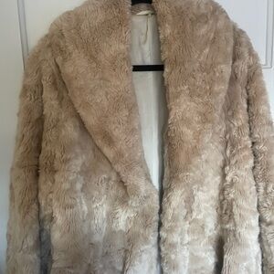Free People Fur jacket Size S